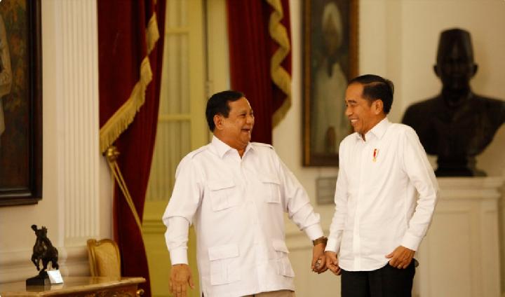 Prabowo: Lucu, Ada yang Mau Pisahkan Saya dengan Pak Jokowi