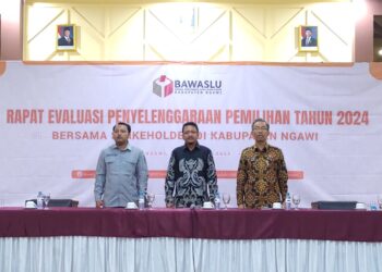 Bawaslu Ngawi Gelar Evaluasi Pemilihan 2024, Bahas Tantangan dan Perbaikan