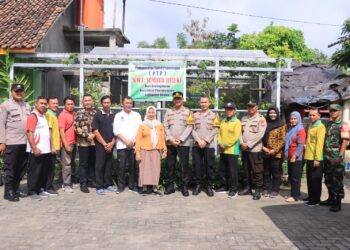 Desa Kedungmaron Jadi Percontohan Asta Cita Ketahanan Pangan 2025, Kapolres Madiun Berikan Apresiasi