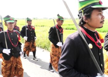 Kirab Haul Kyai Ageng Perwito, PKHN Klaten Kerahkan Prajurit Saralathi