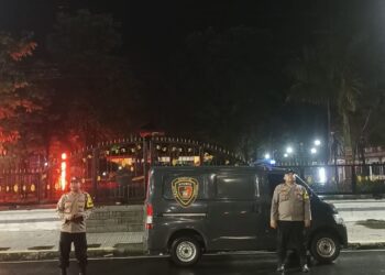 Jaga Keamanan Ramadhan, Polsek Ngawi Kota Gelar Patroli Sahur