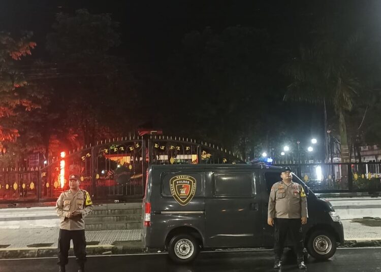 Jaga Keamanan Ramadhan, Polsek Ngawi Kota Gelar Patroli Sahur