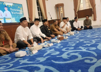 Bupati Madiun Hari Wuryanto Silaturahmi dan Buka Puasa Bersama Wartawan se-Madiun Raya