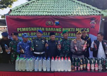 Polres Madiun Siap Amankan Lebaran, Gelar Operasi Ketupat Semeru 2025 dan Pemusnahan Barang Bukti