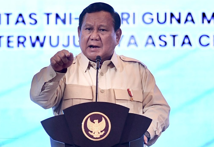 Prabowo: Koruptor Akan Dibuang ke Pulau Terpencil yang Kabur Ketemu Hiu