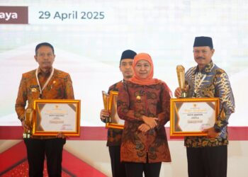 Kota Madiun Sabet Penghargaan Pembangunan Terbaik Ketiga se-Jatim