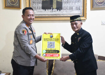 Kapolres Madiun Kota Silaturahmi ke PSHW, Perkenalkan Aplikasi Bantuan Polisi