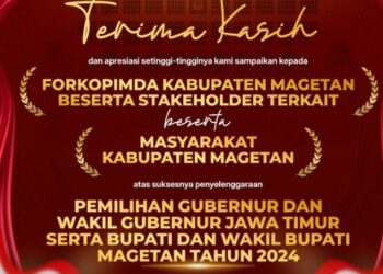 KPU Magetan Apresiasi Masyarakat dan Petugas KPPS di Pilkada 2024