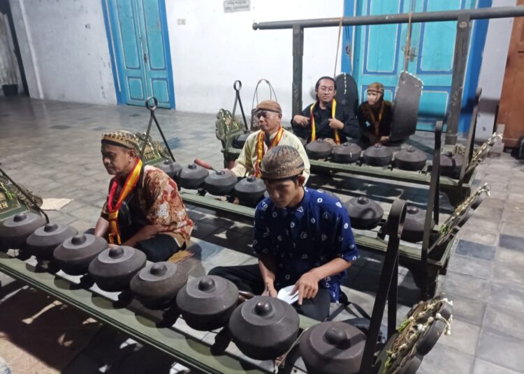 Kodok Ngorek, Gending Penanda Dimulainya Prosesi Garebeg Pasa JE 1958