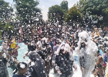 H+5 Lebaran, Janti Park Klaten Masih Dipadati Ribuan Wisatawan