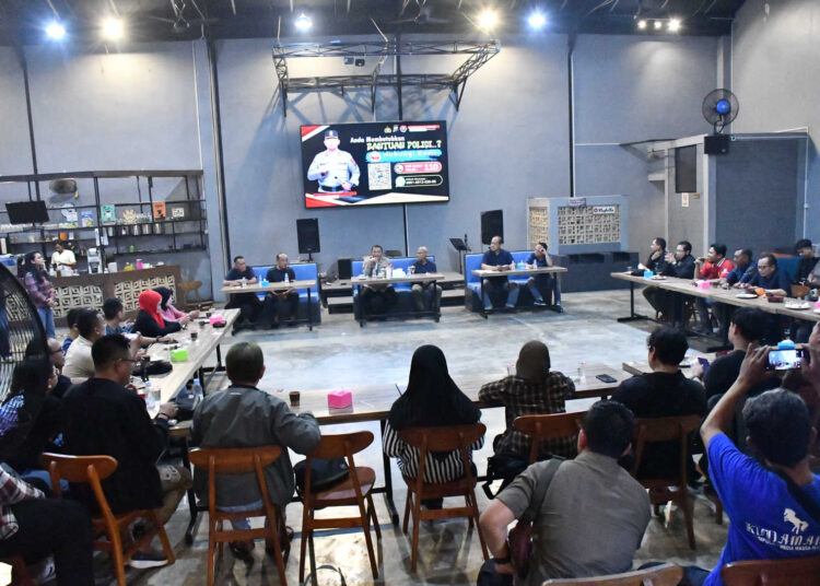 Kapolres Madiun Kota Gelar “Ngopi Bareng Media”, Perkuat Sinergi untuk Kamtibmas Kondusif