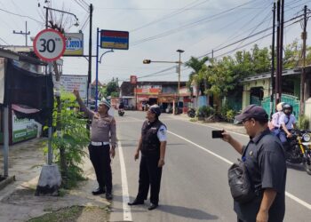 Tekan Angka Kecelakaan, Satlantas dan Dishub Madiun Tinjau Tiga Titik Jalur Rawan