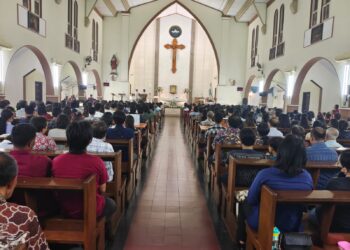 Polres Madiun Kota Amankan Ibadah Kenaikan Isa Almasih di Gereja Santo Cornelius