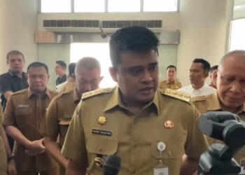 Gubernur Sumut Tegaskan Proyek Perbaikan Jalan Dinas PUPR Tetap Berjalan