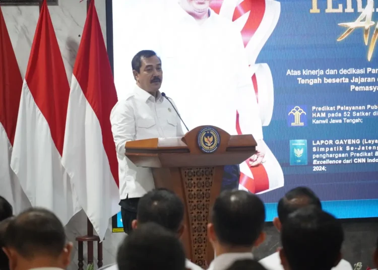 Menteri Imigrasi Kunjungi Jawa Tengah, Tegaskan Komitmen Transformasi dan Pelayanan Prima