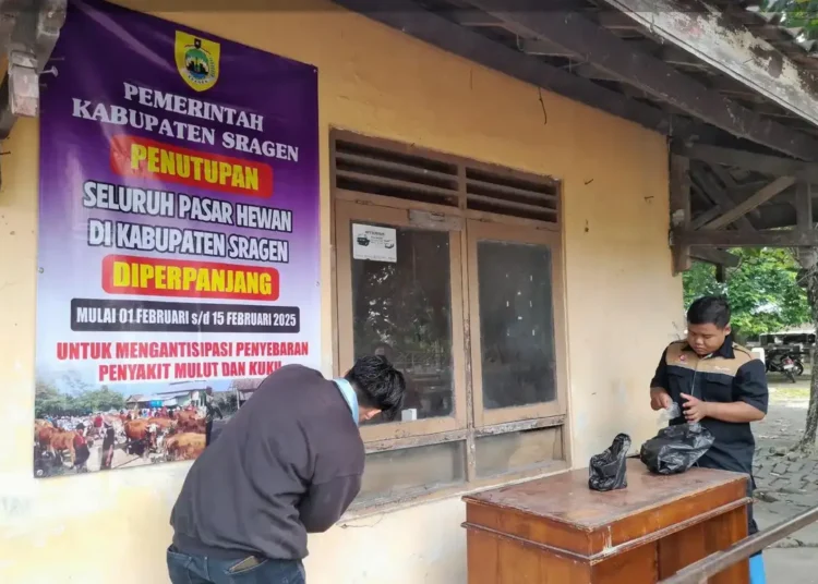Rencana Relokasi Pasar Hewan Nglangon dan Pembangunan Pasar Terpadu Sragen Ditunda
