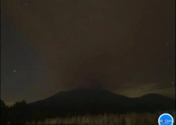 Gunung Raung Kembali Erupsi, Kolom Abu Capai 600 Meter