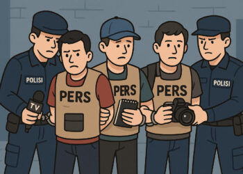 Akibat Memeras Anggota Satpol PP, Tiga Oknum Wartawan Ditangkap Polisi