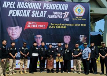 Ribuan Pesilat SH Terate Padati TMII dalam Rangka HUT ke-77 IPSI