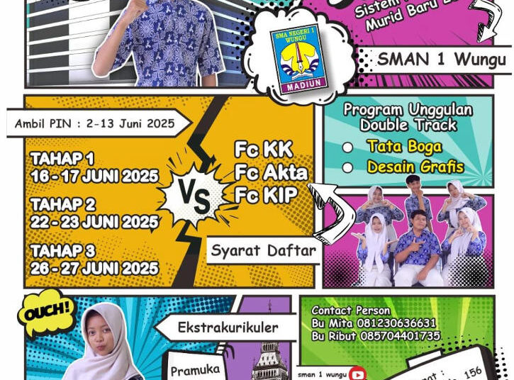 SMAN 1 Wungu Buka Penerimaan Siswa Baru 2025, Peminat Tinggi Tiap Tahun