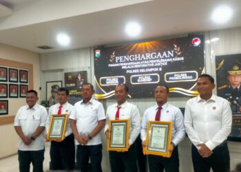 Satresnarkoba Polres Madiun Raih Juara 1 Restorative Justice Semester I 2025