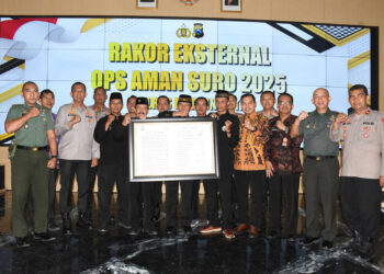 Polres Madiun Kota Antisipasi Konflik Tradisi Suro 2025, Gandeng Forkopimda dan Perguruan Silat