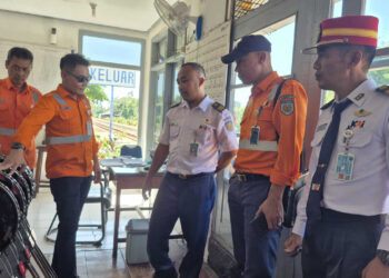 KAI Daop 7 Madiun Periksa Jalur Kertosono–Tulungagung, Pastikan Keselamatan dan Keandalan Operasional KA