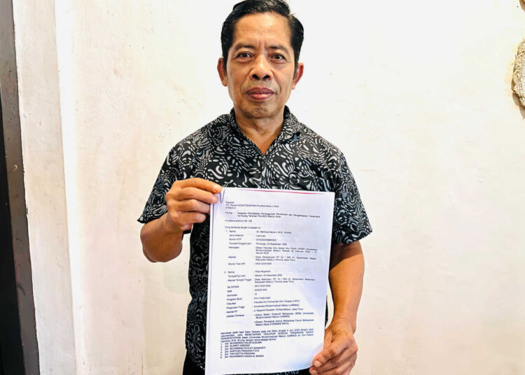Mahasiswa dan Mantan Dekan Desak Polres Madiun Kota Tahan Kembali Tersangka Pengeroyokan Dosen UMMAD