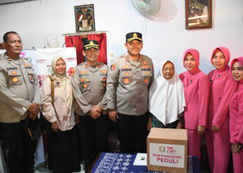 Polres Madiun Kota Gelar Anjangsana Sambut Hari Bhayangkara ke-78, Kunjungi Purnawirawan dan Warakawuri