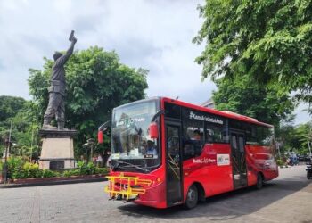 ST Koridor 1 Dialihkan Sementara, Nobar Timnas Tutup Jalan di Depan Balai Kota Solo