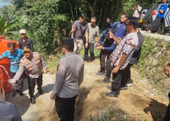 HUT Bhayangkara ke-79 Polres Wonogiri Bantu Air Bersih Untuk Masyarakat