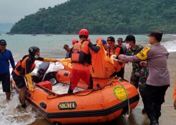 Pelajar Hilang di Pantai Konang Ditemukan Meninggal Hari Keempat Pencarian