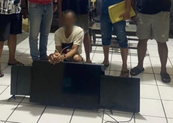 Kurang dari Dua Hari, Pelaku Pencurian TV Hotel di Slogohimo Berhasil Dibekuk