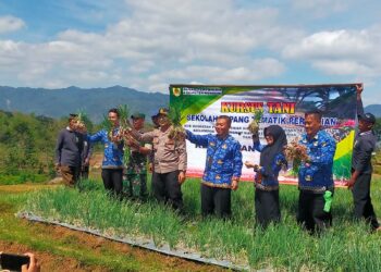 Polres Wonogiri Perkuat Ketahanan Pangan Lewat Petani Bawang Merah
