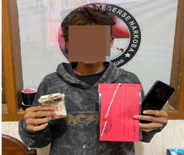 Pemuda 18 Tahun di Pekalongan Ditangkap Saat Bawa Sabu