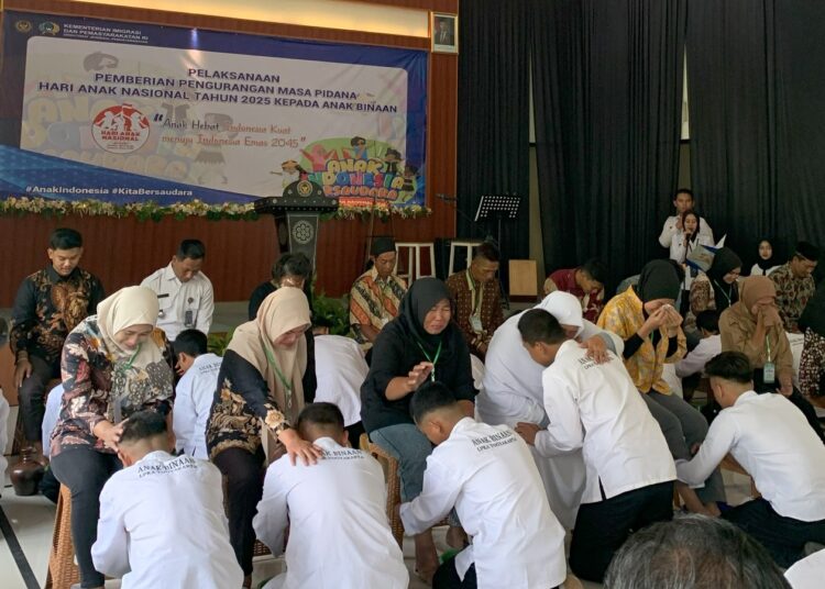 Hari Anak Nasional, 1.310 Anak Binaan Dapat Pengurangan Masa Pidana