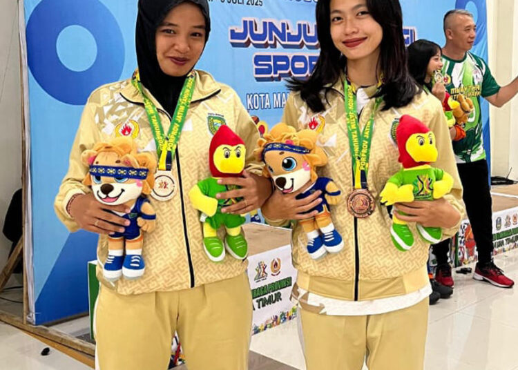 Srikandi Muda Madiun Raih Perunggu di Porprov Jatim IX 2025 Cabang Muaythai