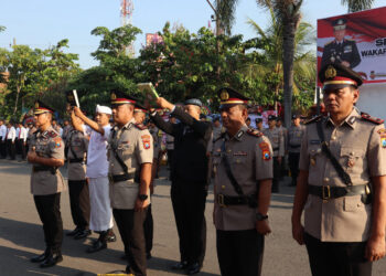 Wakapolres dan Sejumlah Pejabat Polres Madiun Kota Resmi Berganti