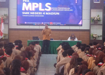 Bangun Mental Siap Kerja, SMKN 4 Madiun Gelar Pra-MPLS