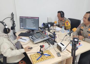 Satlantas Polres Madiun Kota Ajak Warga Jadi Pelopor Keselamatan Lewat Talk Show Ops Patuh Semeru 2025