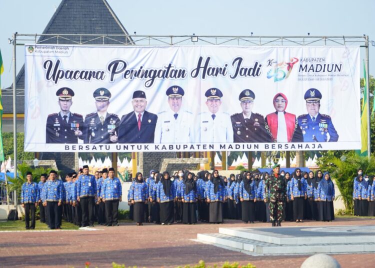 Hari Jadi Ke-457, Bupati Tekankan Semangat Bersatu Wujudkan Madiun Bersahaja