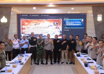 Kapolres Pimpin Rakor Pengamanan Pengesahan IKS PI di Madiun