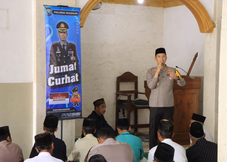 Kapolres Madiun Serap Aspirasi Warga Lewat Program Jumat Curhat