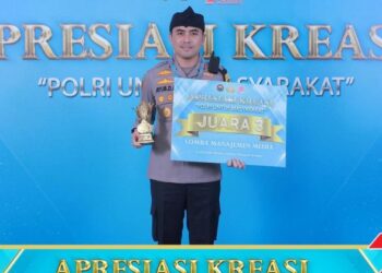 Polres Pacitan Tembus Tiga Besar Nasional Kategori Media Sosial