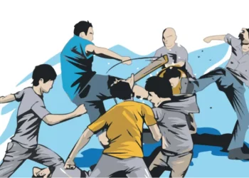 Empat Anggota Perguruan Silat Dibacok OTK di Sukoharjo, Dua Motor Dibakar di Lokasi Kejadian