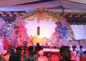 Wayang Kulit Terbesar di Dunia Meriahkan Tasyakuran Khitan di Tanjungsari Sukoharjo