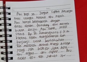 Tinggalkan Surat Wasiat, Mahasiswi Loncat dari Jembatan Jurug Solo