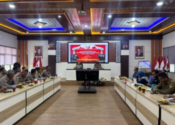 Dorong Ketahanan Pangan Daerah, Polres Wonogiri Gelar Rakor Penanaman Jagung Serentak