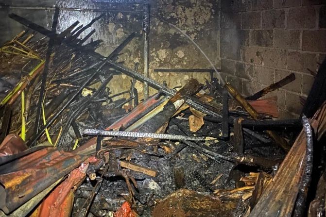Tertidur Saat Tungku Menyala, Kebakaran Landa Dapur Rumah Warga Ploso