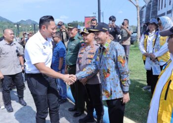 Bupati Wonogiri Dampingi Menko AHY Tinjau Waduk Pidekso, Dorong Percepatan Irigasi dan Infrastruktur